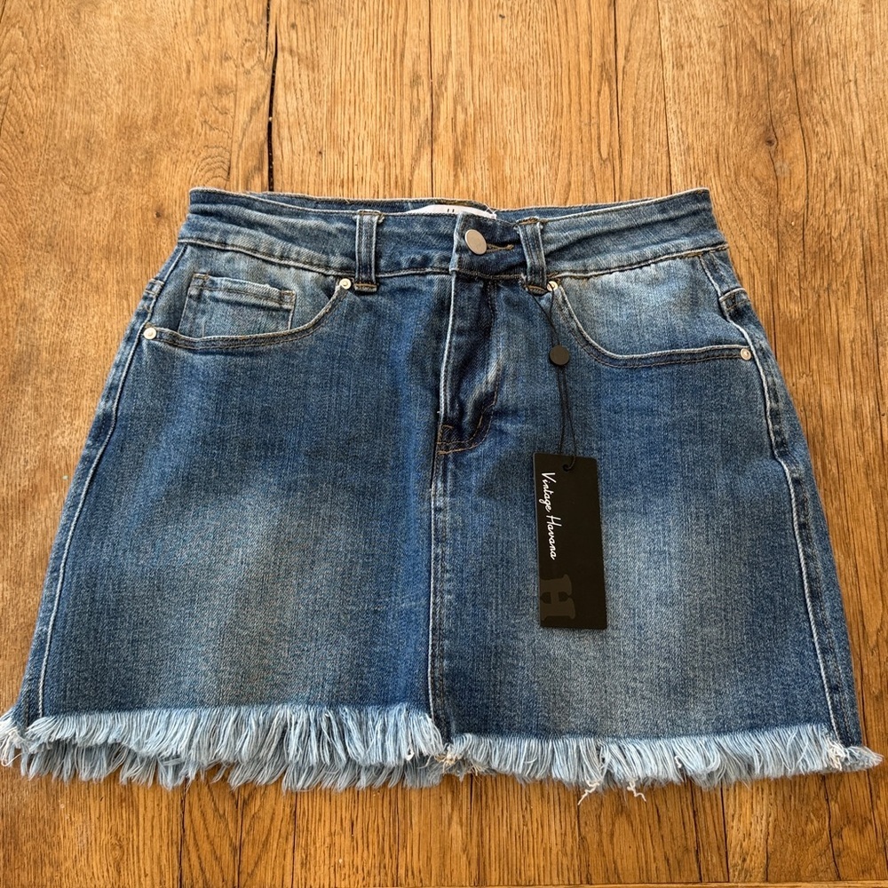 Vintage HavanaGirls jean skirt